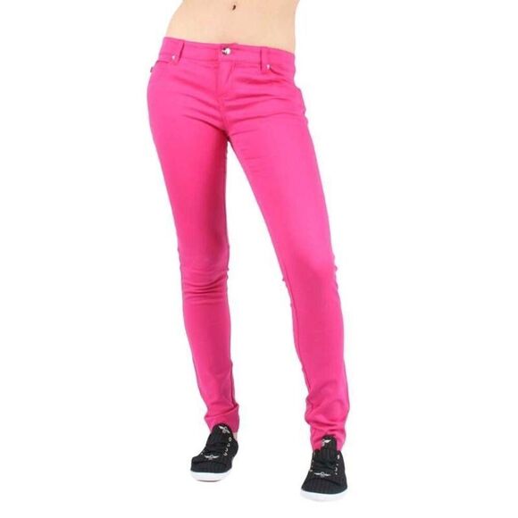 Tripp NYC Womens Pant T-Jean in Pink - Picture 1 of 3